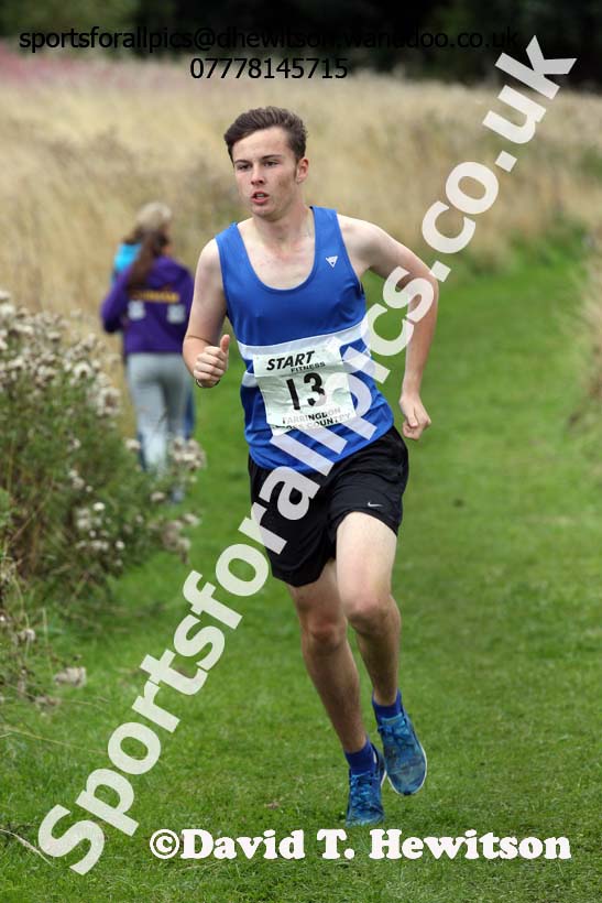 Senior mens relay Sunderland Harriers Open Cross Country. Photo: David T. Hewitson/Sports for All Pics
